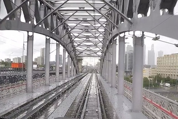 Медленное телевидение: Все Московское центральное кольцо за 77 минут — Транспорт на The Village
