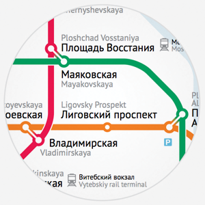 Карты на стол: схема метро Вадима Ильина — Транспорт на The Village