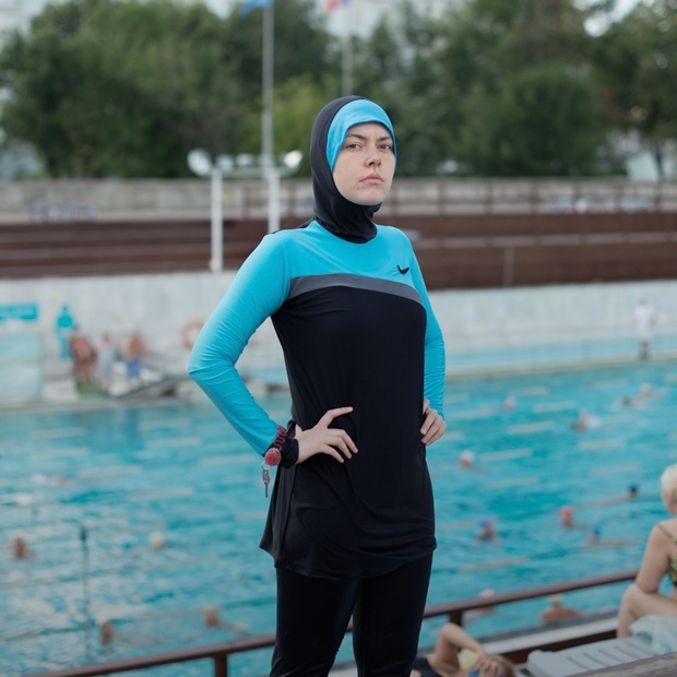 Как я плавала в буркини в Москве Как я плавала в буркини в Москве