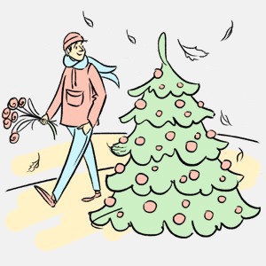 Почему ёлки в Москве появились так рано? — Есть вопрос на The Village