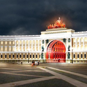 На ночь глядя: 12 проектов подсветки Главного штаба — Архитектура на The Village