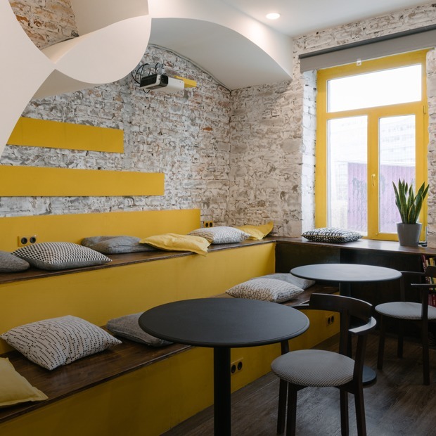 Baraban Hostel: Как устроен новый хостел на «Флаконе» — Интерьер недели на The Village