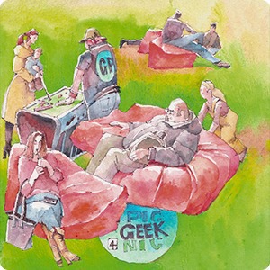 Клуб рисовальщиков: Geek Picnic — Клуб рисовальщиков на The Village