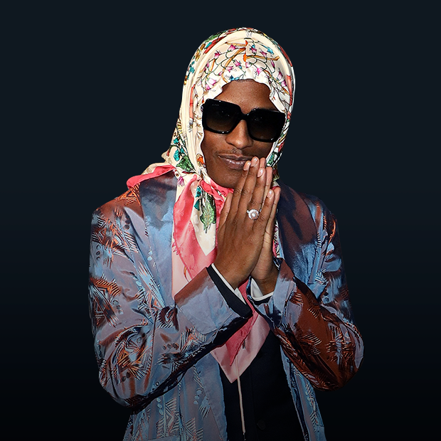 Бабушкин вариант: Зачем A$AP Rocky носит косынку и стоит ли вам ее купить — Тенденции на The Village