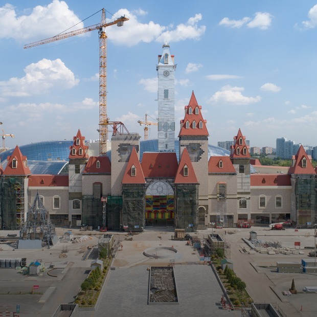 Как в Нагатинской пойме строят «Остров Мечты» — Фоторепортаж на The Village